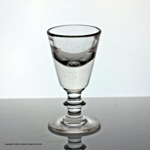 Victorian mouth-blown bucket bowl penny lick