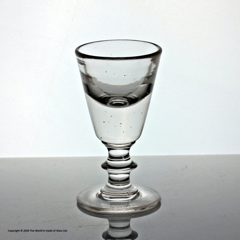 Victorian mouth-blown bucket bowl penny lick
