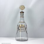 Georgian rare James Giles gilded half sized decanter