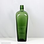 Early 20th century Dekuypers Squareface gin bottle