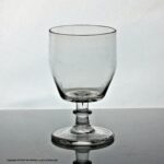 Georgian small barrel bowl rummer or wine glass