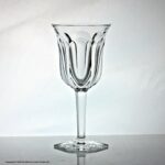 Baccarat Malmaison pattern lead crystal water goblet