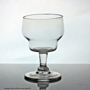 Late Georgian double ogee bowl rummer