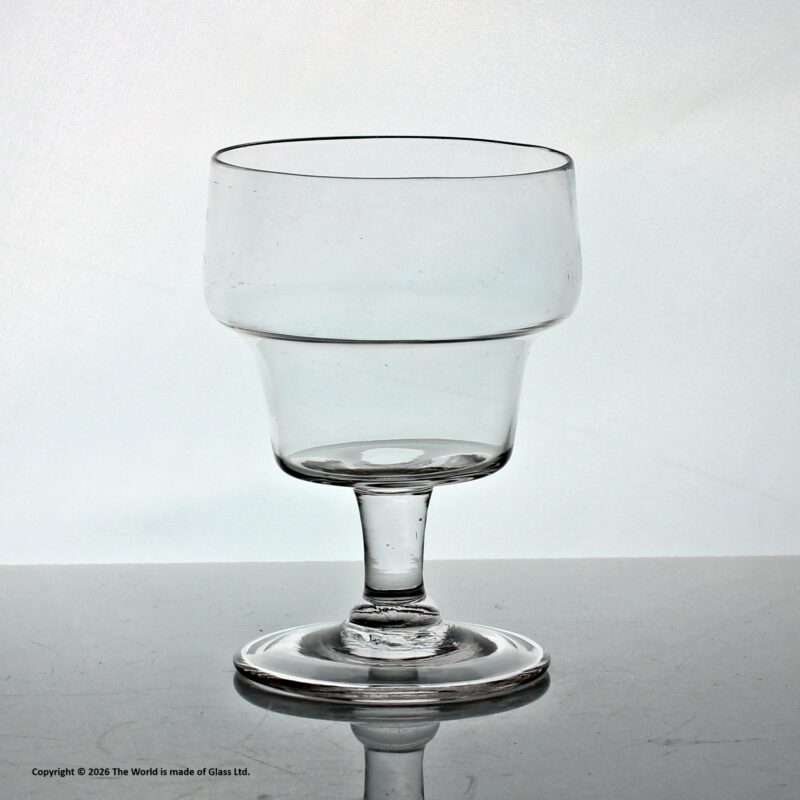 Georgian double ogee bowl rummer