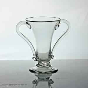 Georgian double handled jelly glass