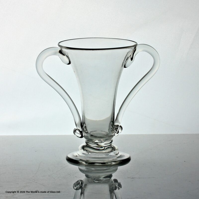 Georgian double handled jelly glass