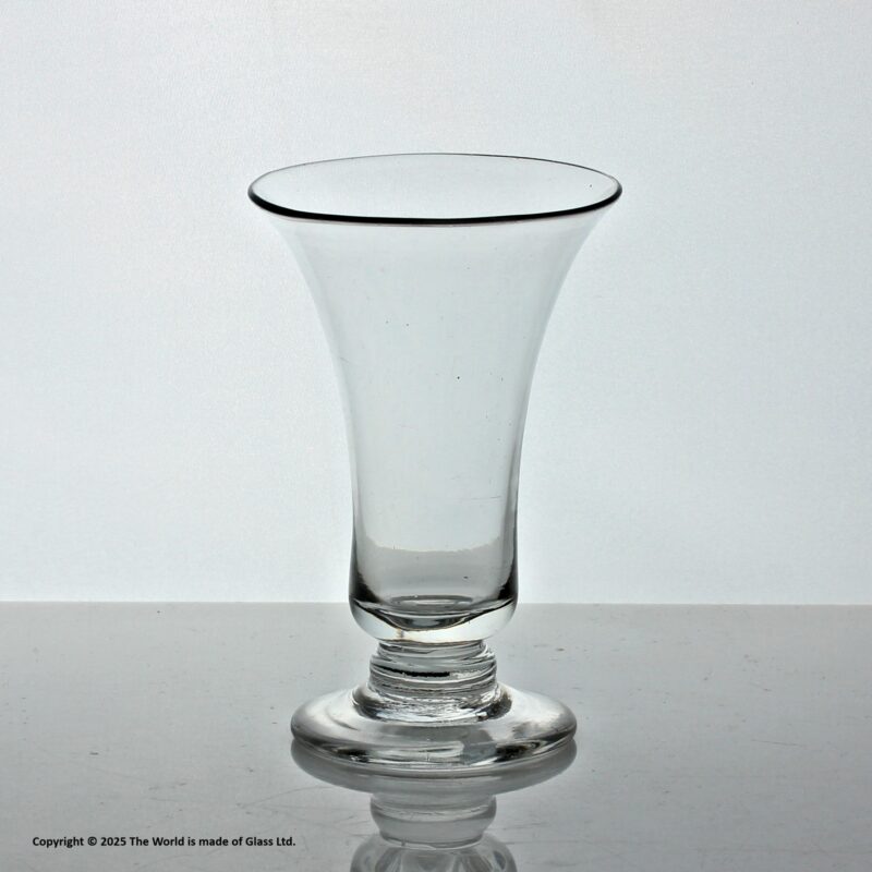 Georgian, English, jelly glass, plain bell bowl
