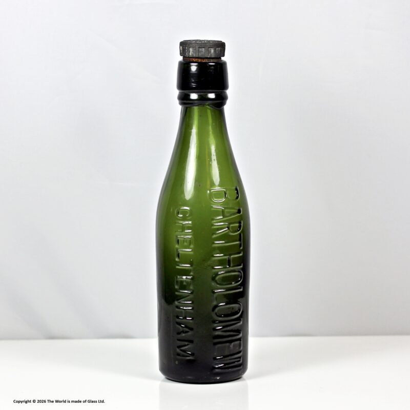 Early 20th century Bartholomew of Cheltenham, ginger beer bottle
