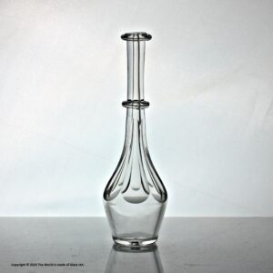 Georgian cut glass toddy lifter