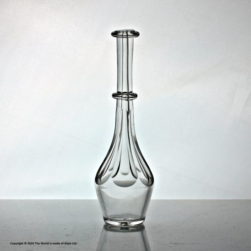 Georgian cut glass toddy lifter