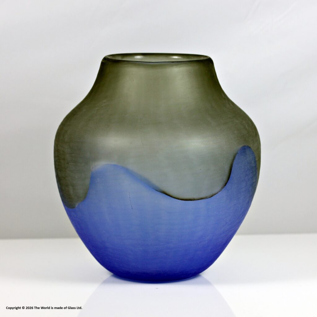 Murano scavo incalmo vase by Claudio Tiozzo