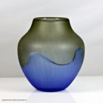 Murano scavo incalmo vase by Claudio Tiozzo