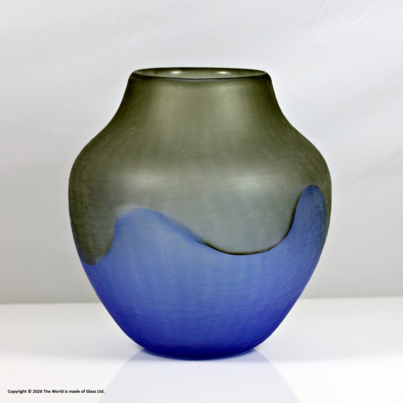 Murano scavo incalmo vase by Claudio Tiozzo