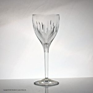 Jasper Conran for Waterford Crystal, "Brilliance" red wine glass, 1 of 3