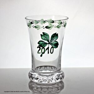 House of Dior Green Clover hand-painted vase for 2010
