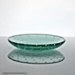 Archimede Seguso, Murano, small bullicante glass dish