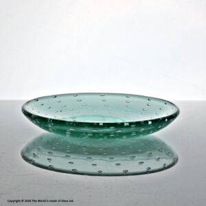 Archimede Seguso, Murano, small bullicante glass dish